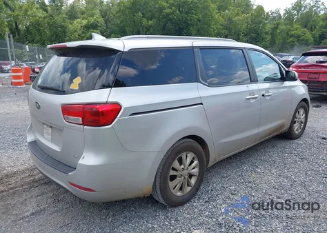 2015 Kia Sedona Lx из США, поврежденный, VIN KNDMB5C12F6061126